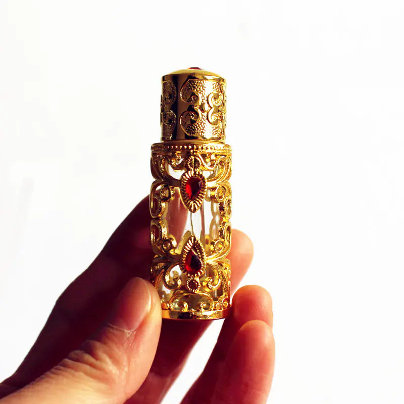 Empty Perfume Bottles - Metal Fragrance Containers