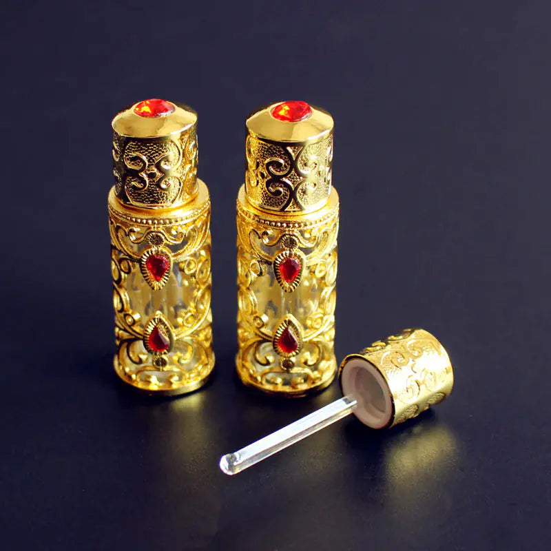Empty Perfume Bottles - Metal Fragrance Containers