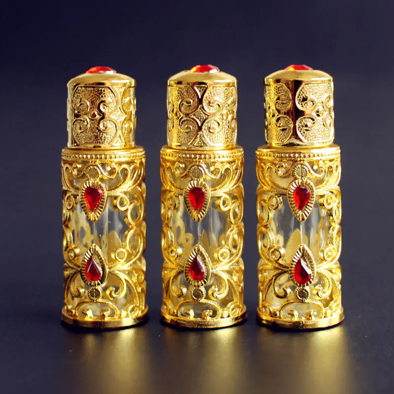 Empty Perfume Bottles - Metal Fragrance Containers