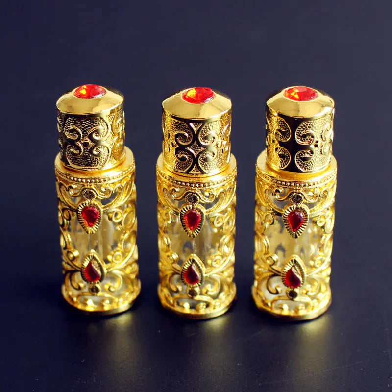 Empty Perfume Bottles - Metal Fragrance Containers