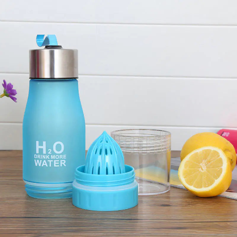 Sports Plastic Lemon Water Bottle