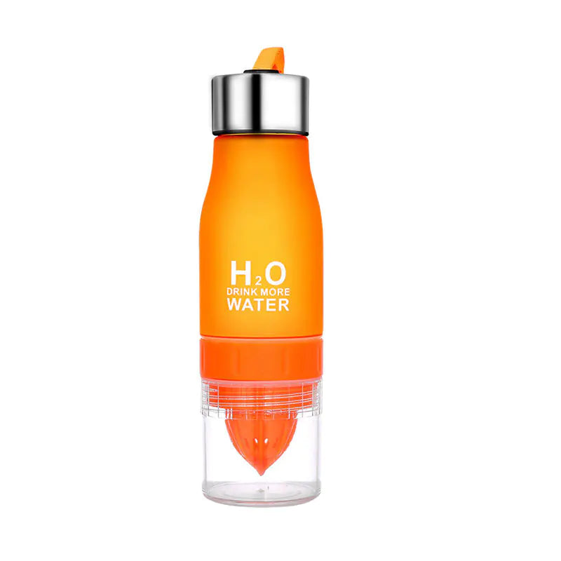 Sports Plastic Lemon Water Bottle
