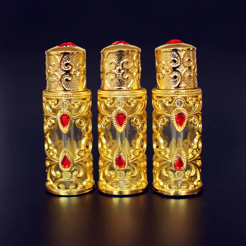 Empty Perfume Bottles - Metal Fragrance Containers